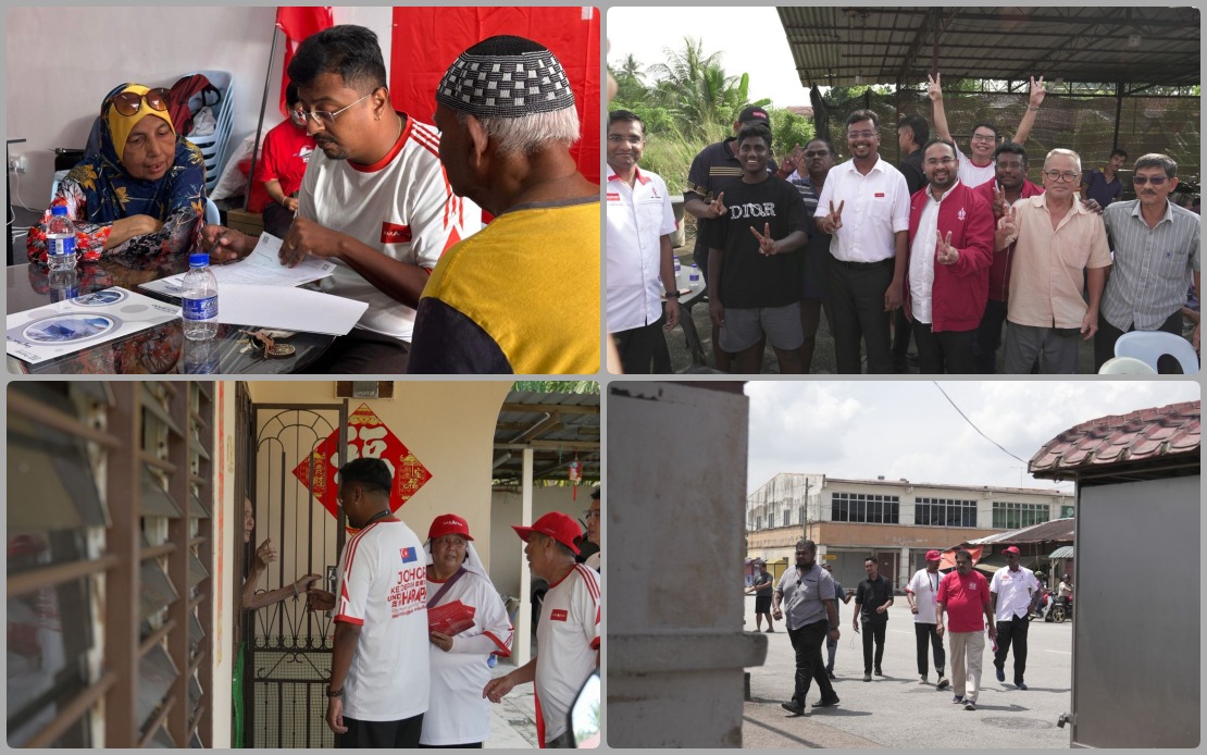 Paloh PH Candidate Dr. Ruban Hospitalised With Slipped Disc Ahead of Johor Election