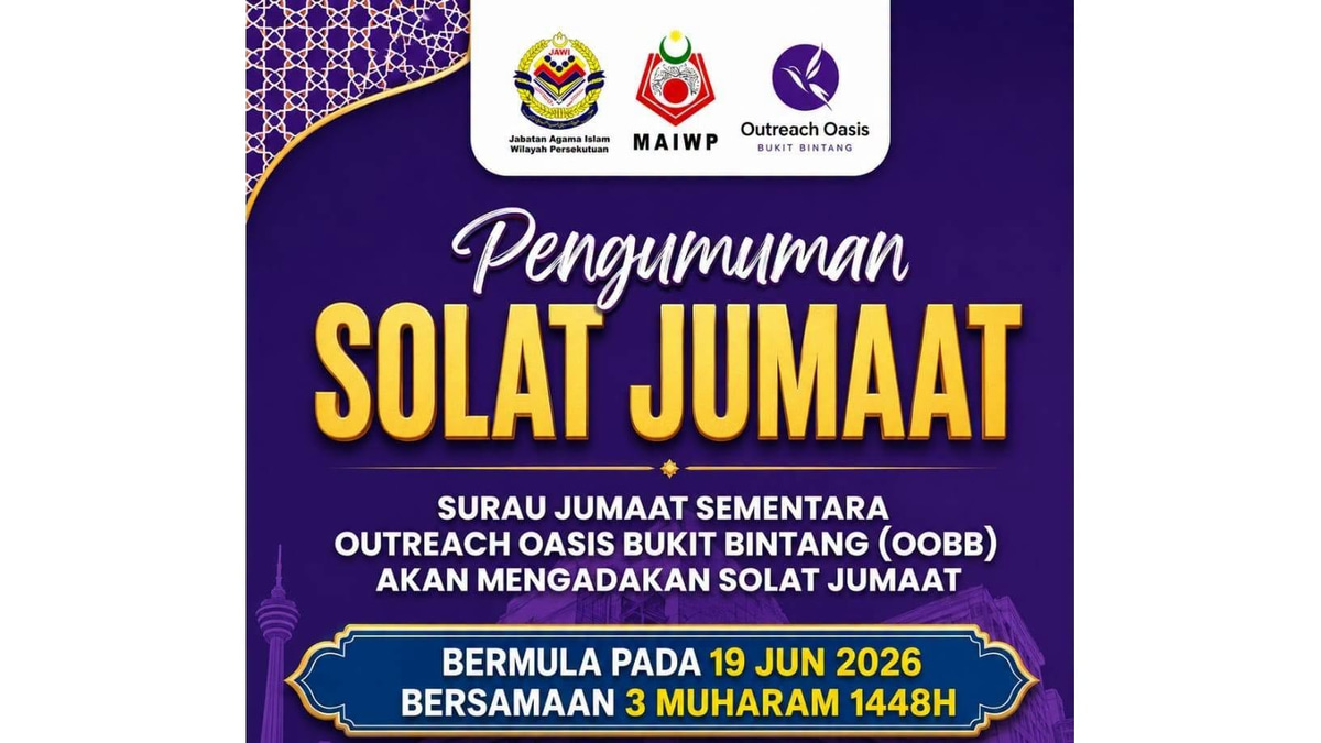 Bukit Bintang Gets Temporary Friday Prayer Facility as Permanent Surau Nears Completion