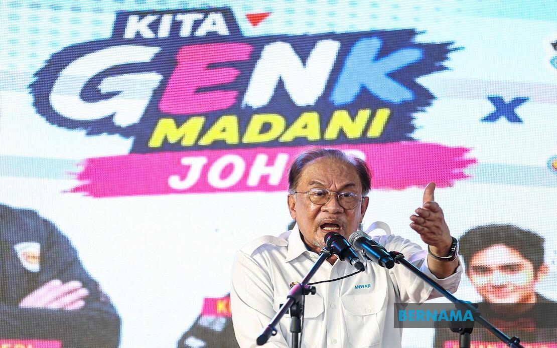 PH Leadership's Johor Visit Focuses on Policy Proposals, Not Conflict, Says PM Anwar