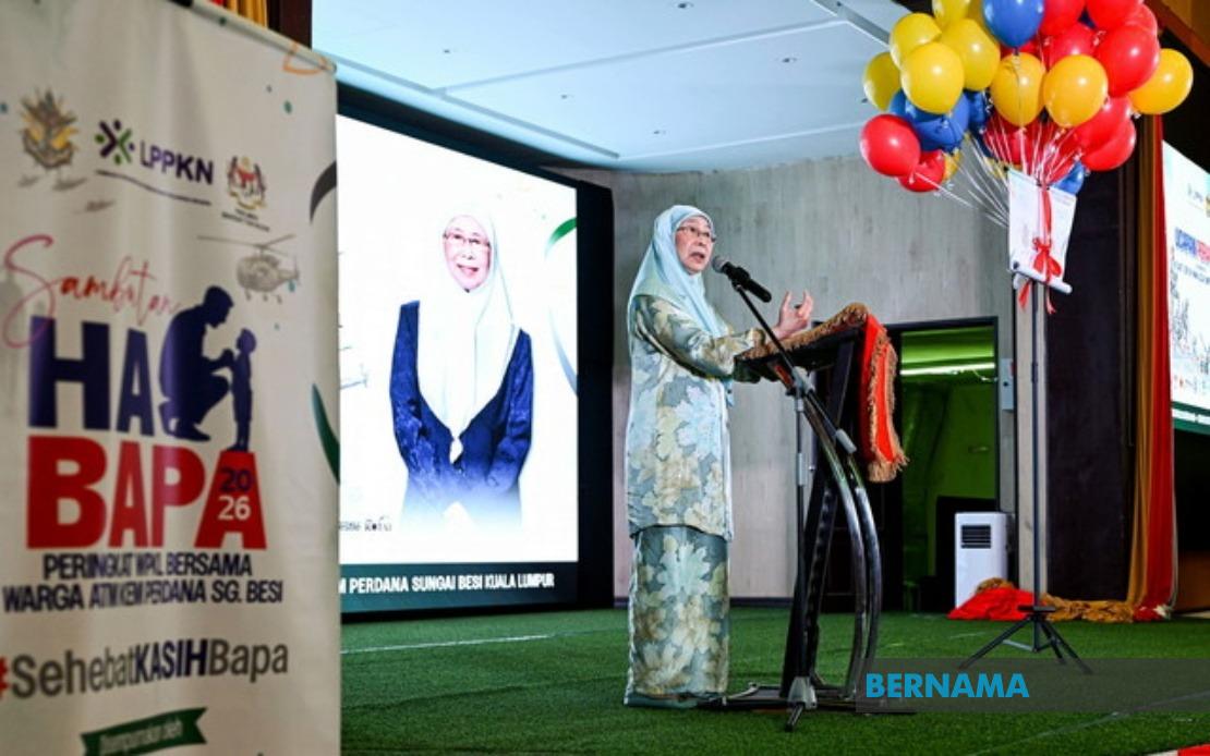 MAF Fathers Need Sustained Support, Says Dr Wan Azizah