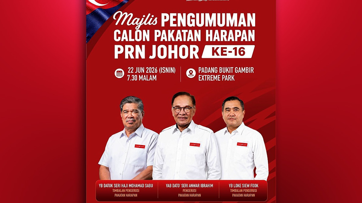 Pakatan Harapan to Unveil Johor Manifesto After Nomination Day