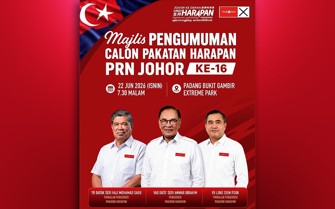 Pakatan Harapan to Unveil Johor Manifesto After Nomination Day