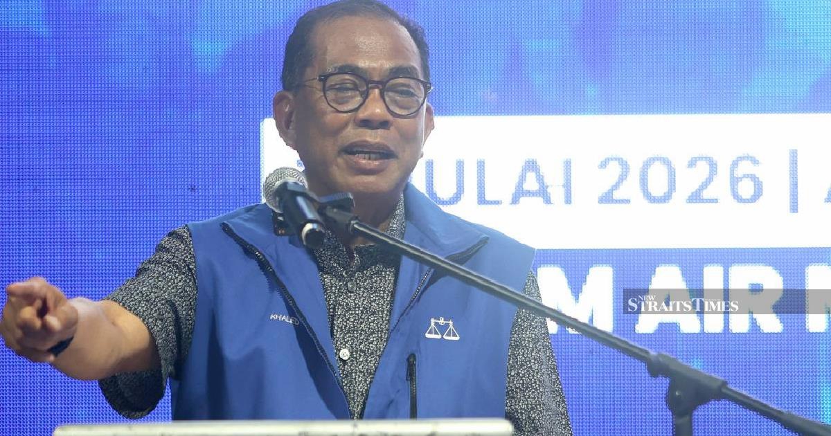 Khaled urges Negri Sembilan voters to reject Bersatu in state election