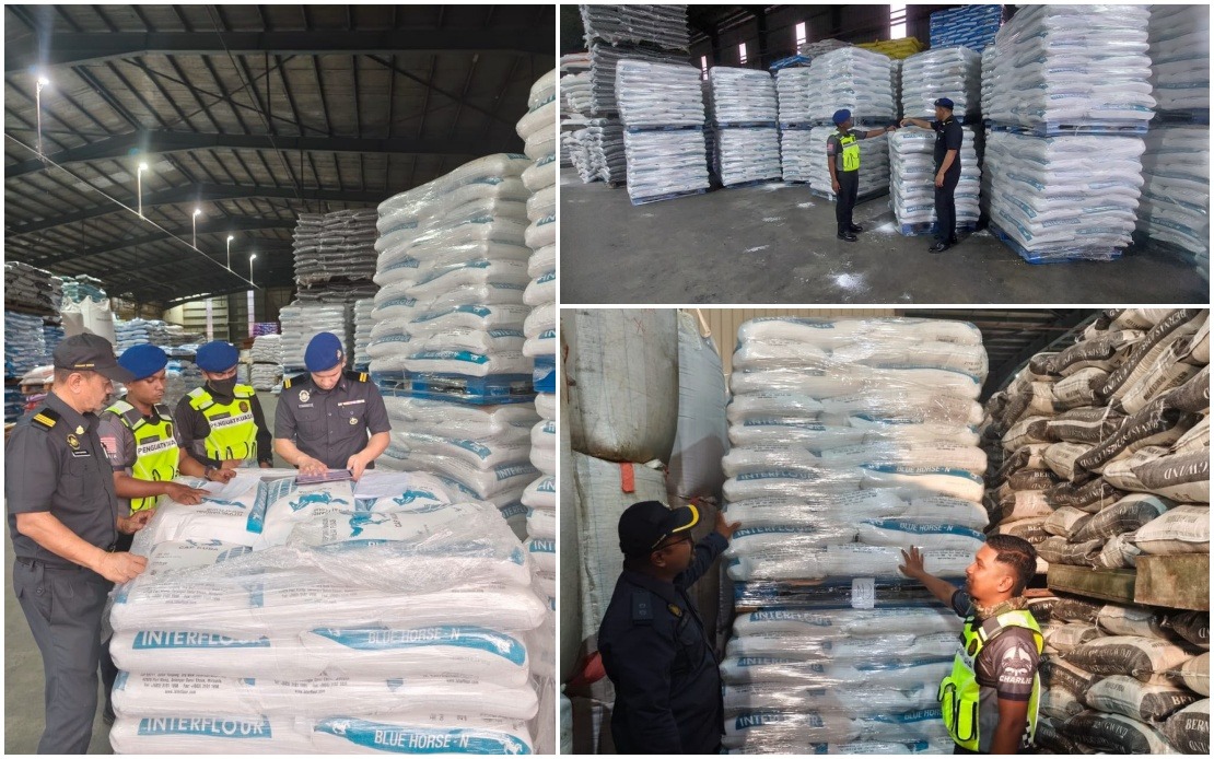 Kedah Authorities Seize 53 Tonnes of Flour from Animal Feed Factory Over Supply Control Breach