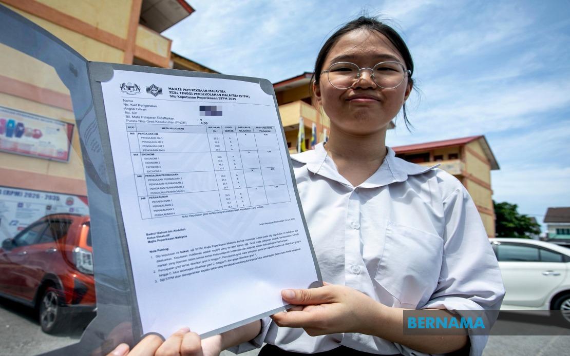 Rigorous Five-Hour Daily Revision Schedule Powers Ipoh Student to Perfect STPM Results