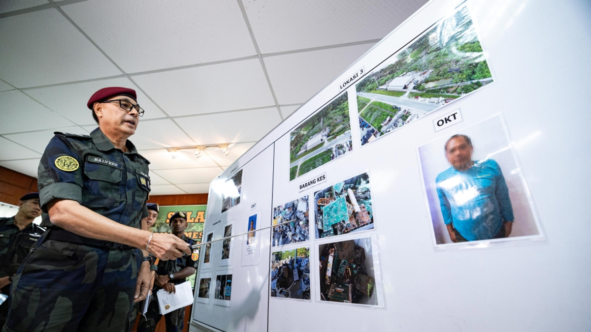 GOF Seizes RM9.39 Million in Illegal E-Waste During Ipoh Operations