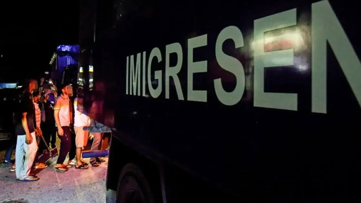 186 Undocumented Migrants Arrested in Midnight Raid at Pudu