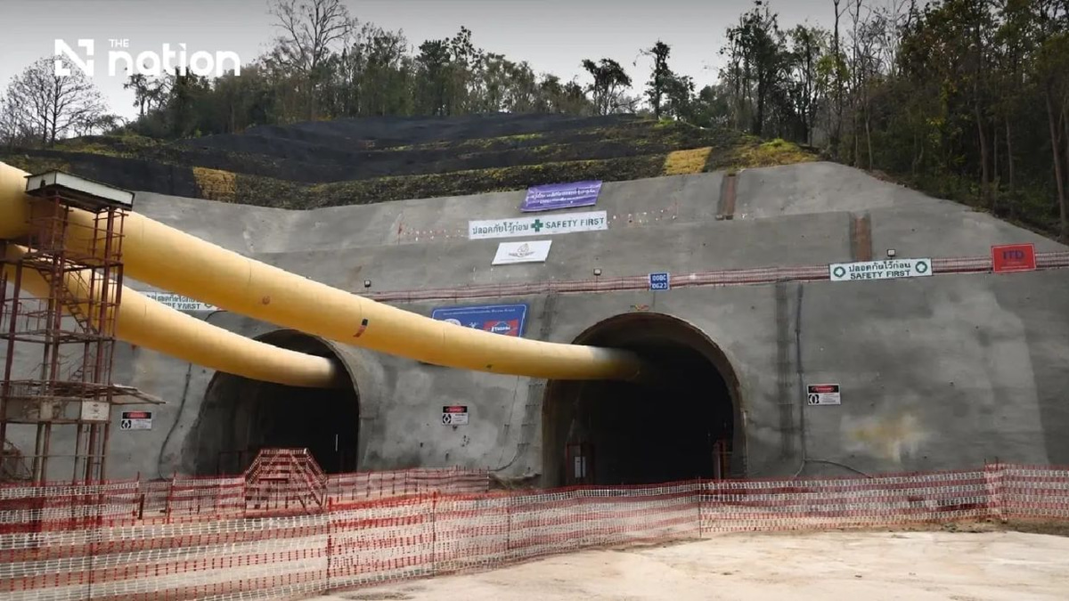 Two workers killed in scaffolding collapse at Thailand's Chiang Rai railway tunnel project
