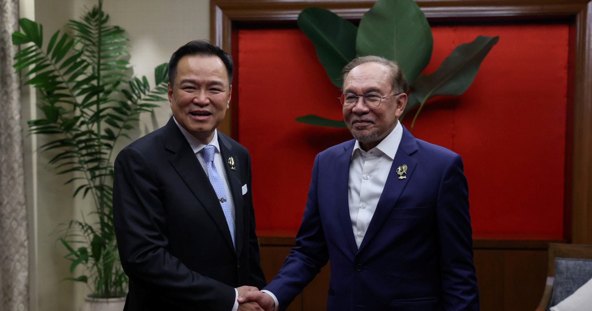 Thai PM Anutin to visit Malaysia for talks on security and trade
