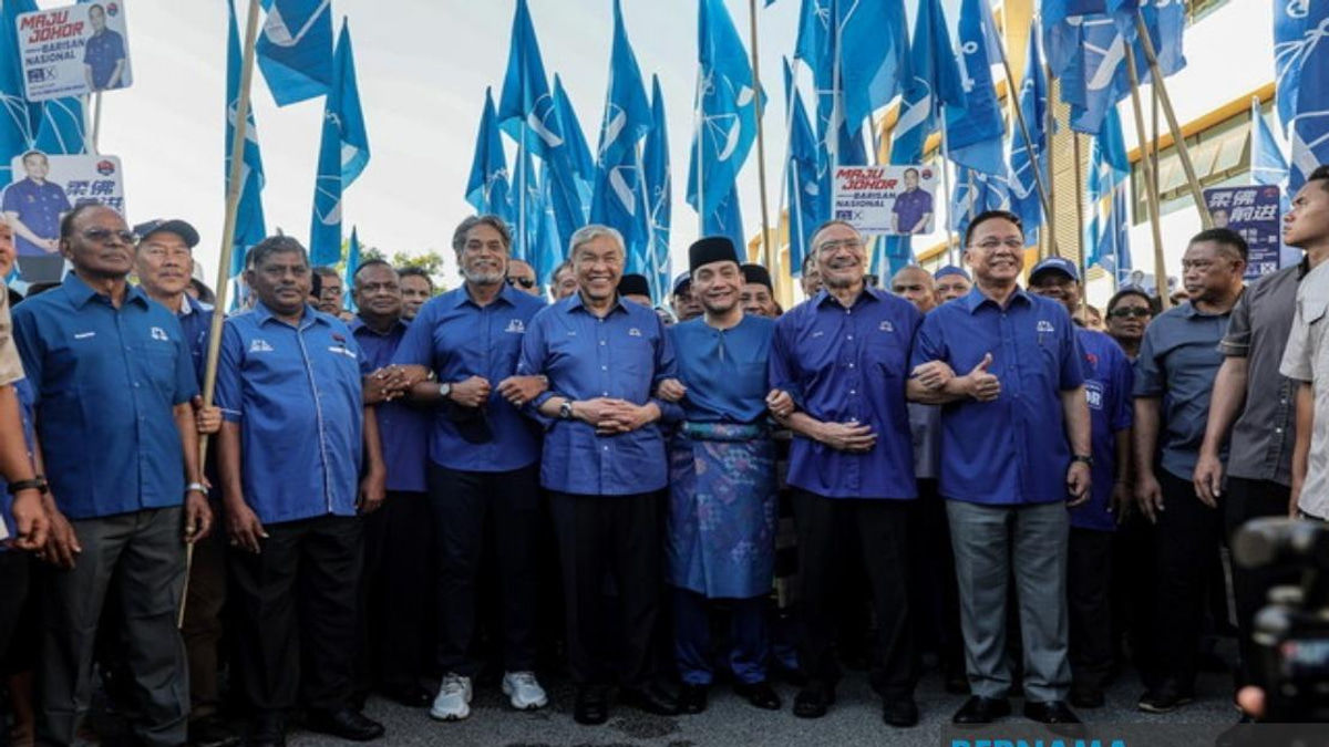 Top UMNO Brass Rally Behind Onn Hafiz as Johor Chief Files Nomination