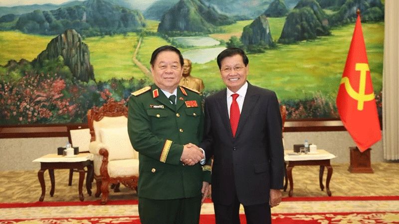 Laos and Vietnam Deepen Military Ties as Defence Chief Visits Vientiane