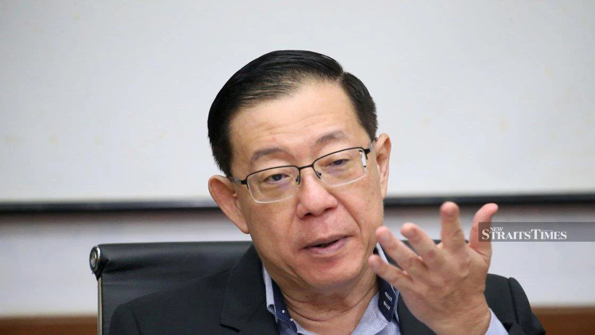 Lim Guan Eng Demands PM Return RM2.8 Billion Funding Gap to Penang