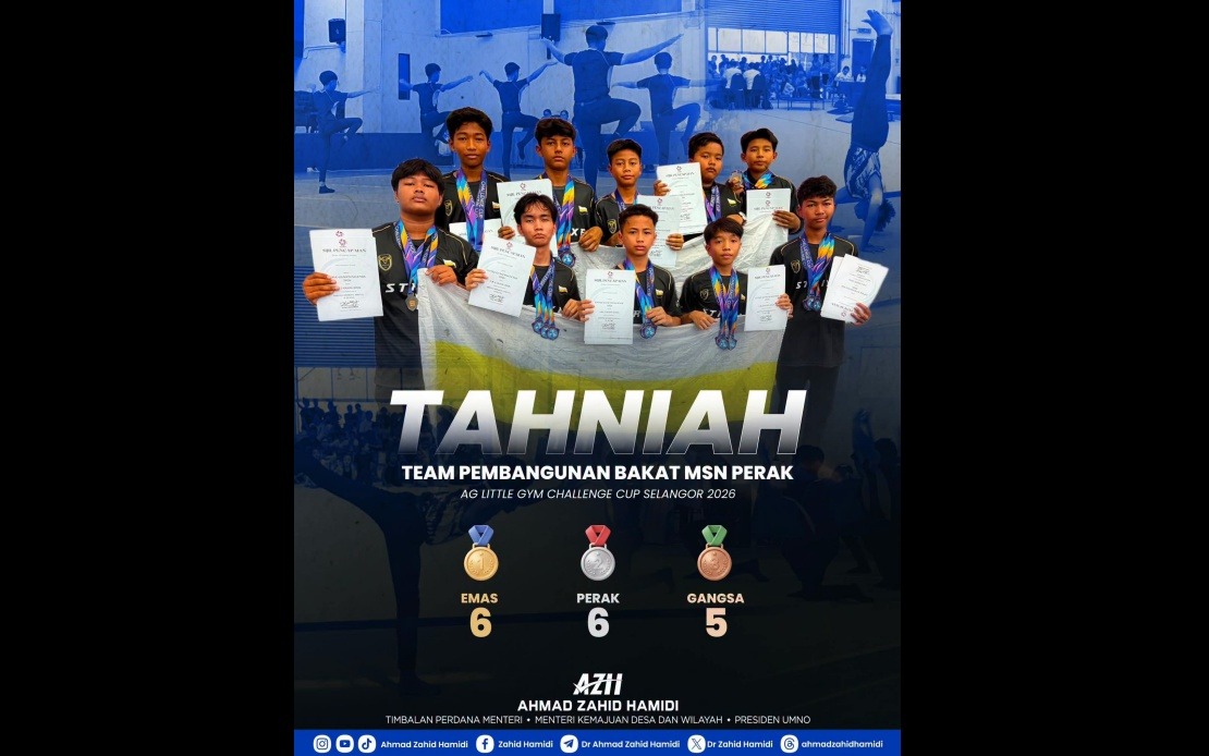 Bagan Datuk Gymnasts Claim Historic Six Gold Medals at Selangor Championship