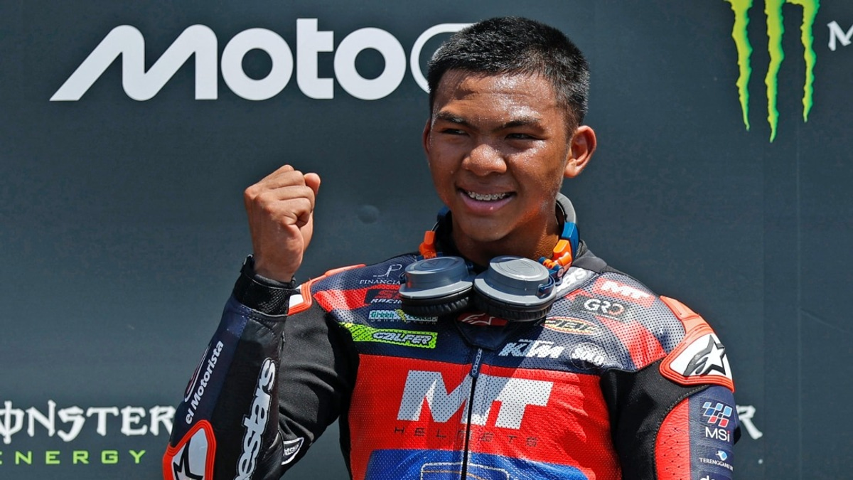 PM Anwar Celebrates Hakim Danish's Historic Czech Moto3 Victory