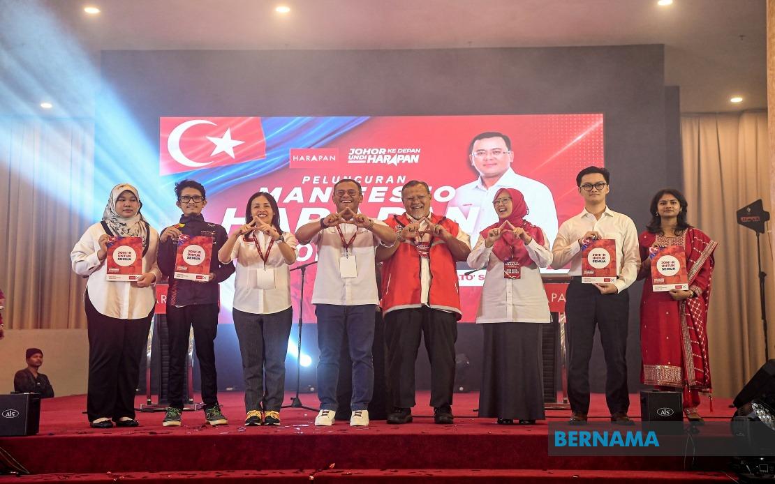Pakatan Harapan Points to Johor Track Record as Election Campaign Intensifies