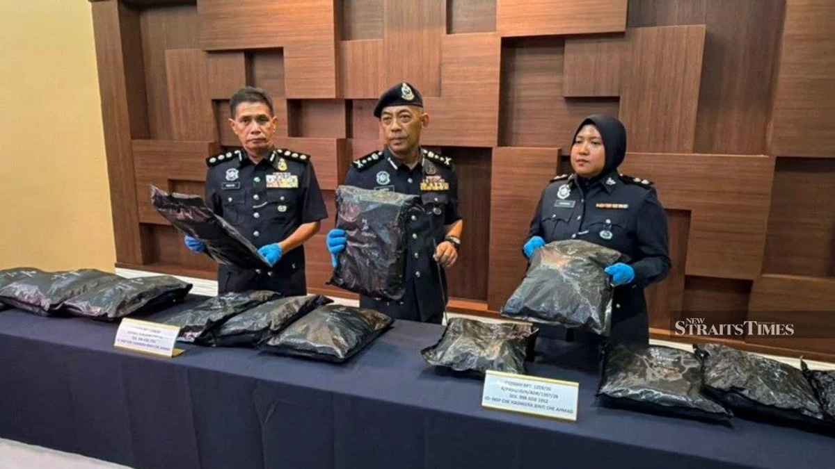 Student Arrested With RM1.17mil Cannabis at Bukit Kayu Hitam Border