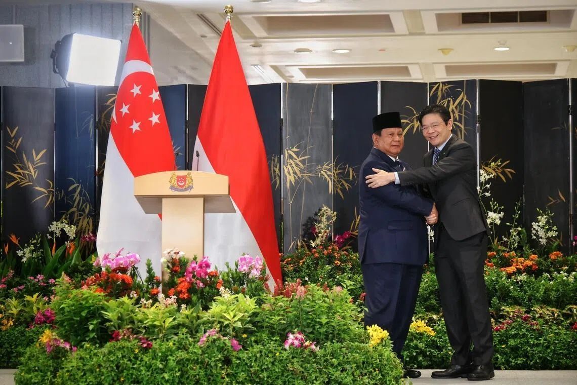 Singapore PM Wong heads to Jakarta for bilateral retreat with Indonesia's Prabowo