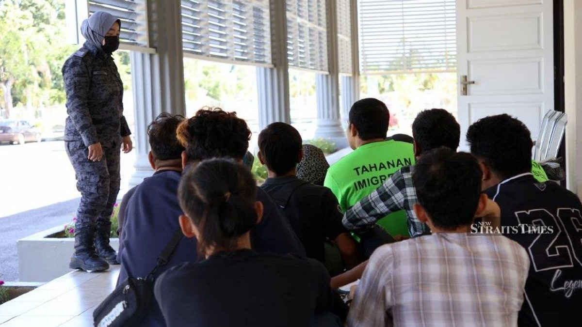 Ten undocumented migrants face court charges for illegal entry and overstaying in Malaysia