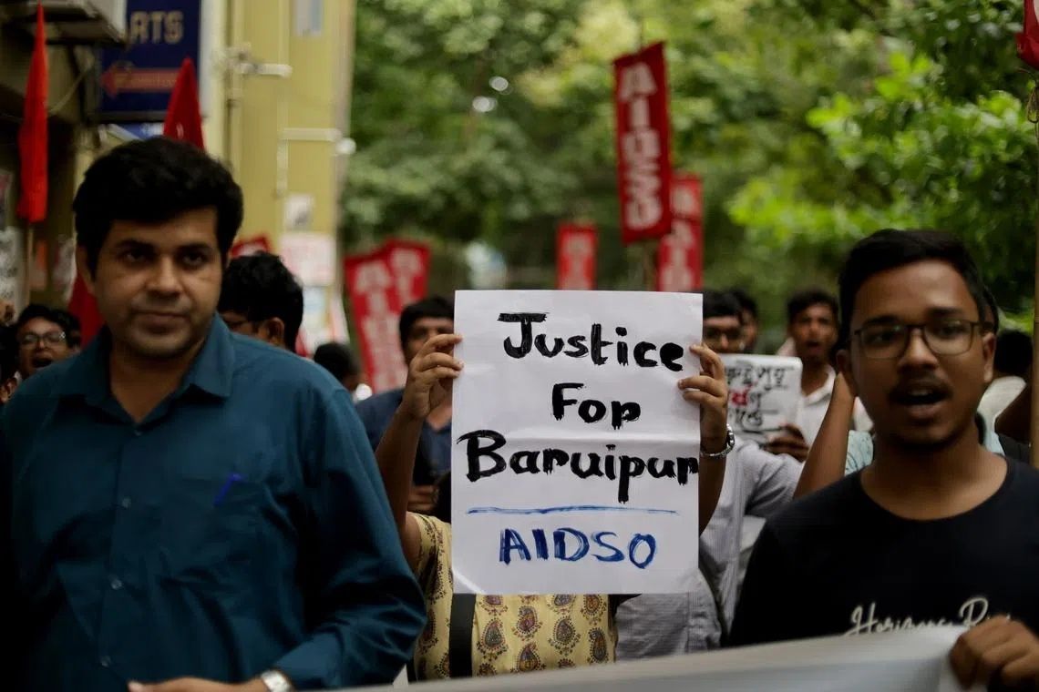 Police arrest dozens after violent protests over child's death in West Bengal