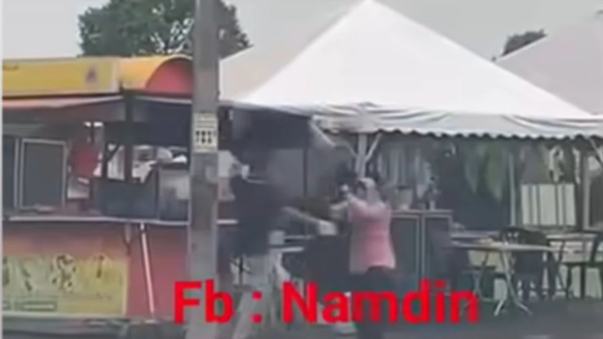 Woman Assaulted at Gelang Patah Food Stall as Viral Video Triggers Police Investigation