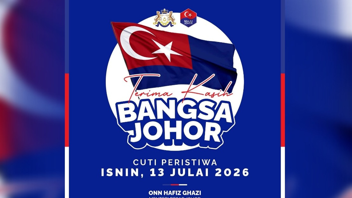 Johor Declares Monday a State Holiday Following Strong Election Victory