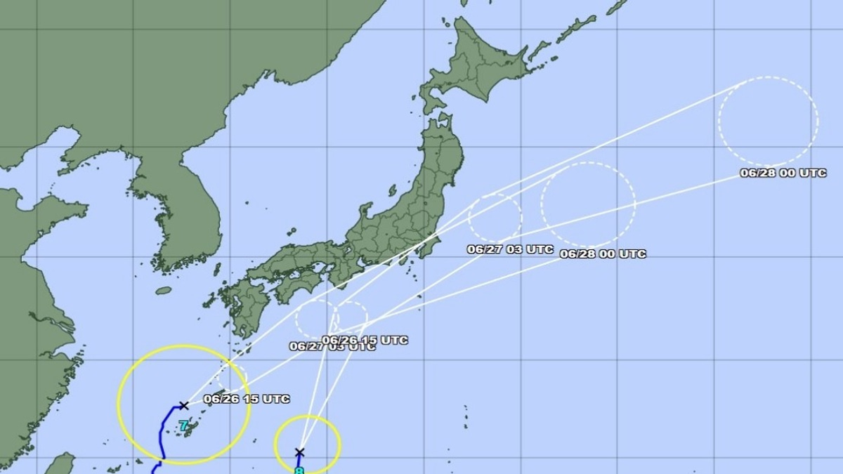 Japan Braces for Double Typhoon Threat as Higos and Mekkhala Approach
