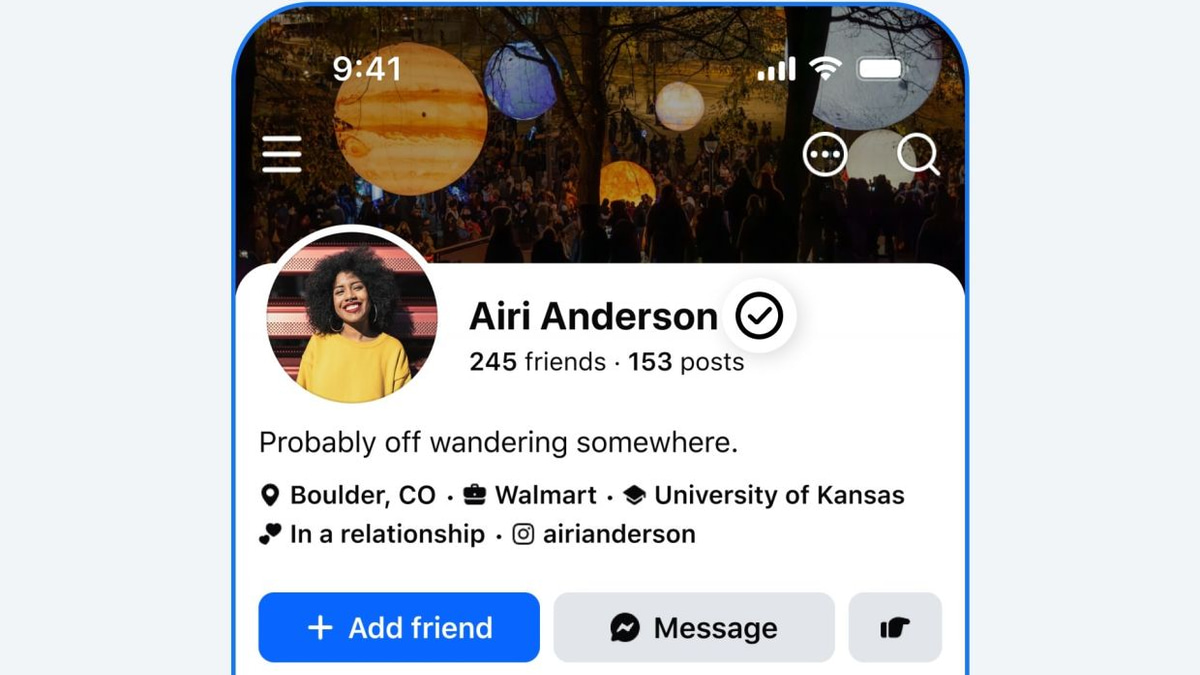 Meta Offers Free Verification Badge to Facebook Users Via Selfie Video