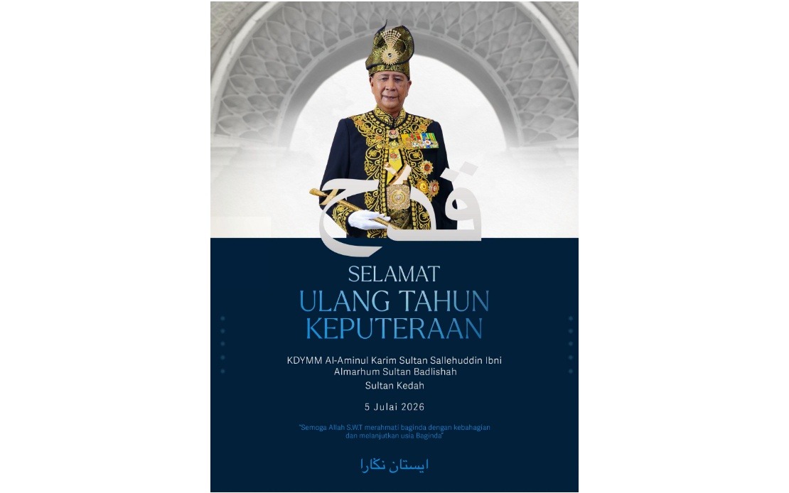King Wishes Sultan of Kedah Happy 84th Birthday