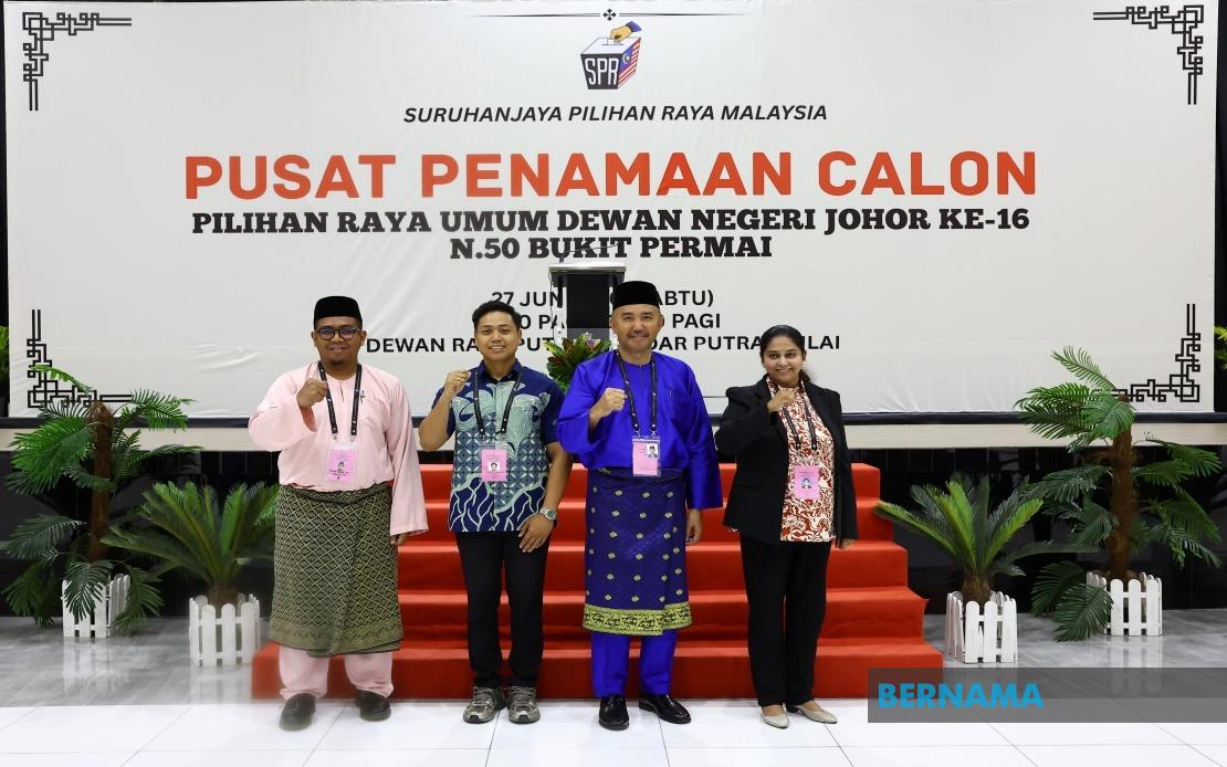 Bukit Permai Incumbent Faces Uphill Battle in Four-Way Johor Contest
