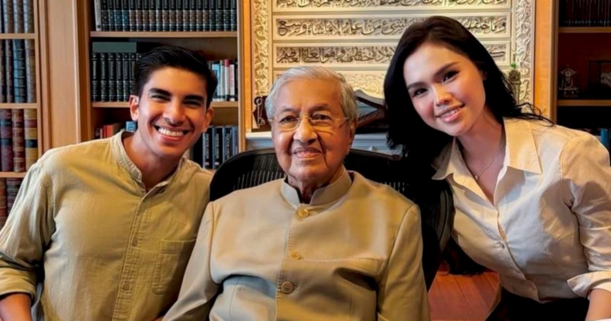 Tun M offers marriage counsel to Bella Astillah and Syed Saddiq