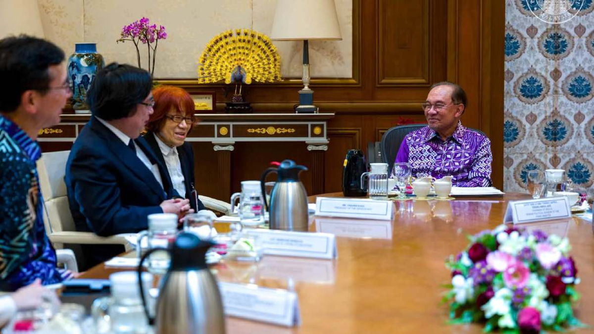 Anwar and Genron NPO Leader Plot Closer Malaysia-Japan Partnership