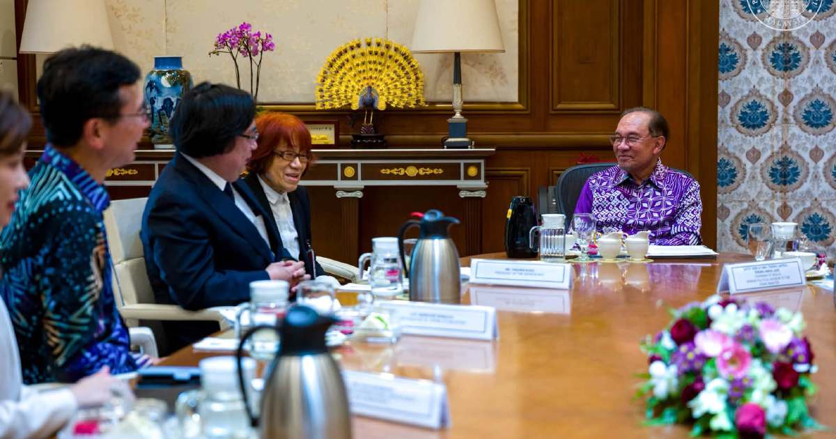 Anwar and Genron NPO Leader Plot Closer Malaysia-Japan Partnership