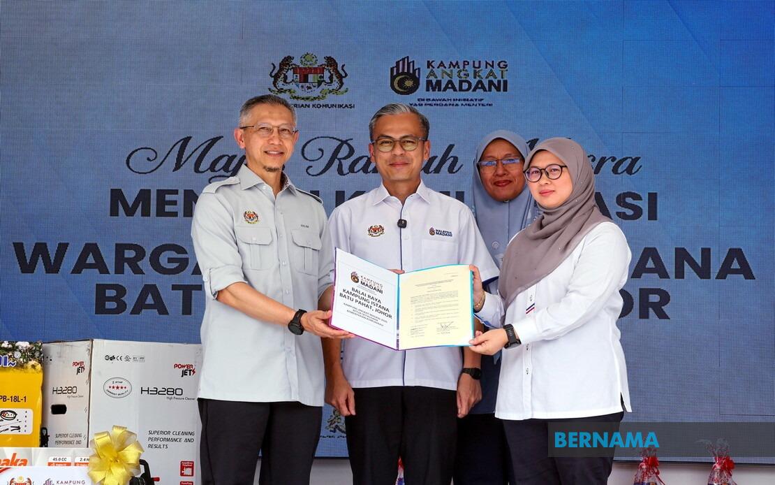 Johor Election About State's Future, Not Individual Personalities, Says Fahmi