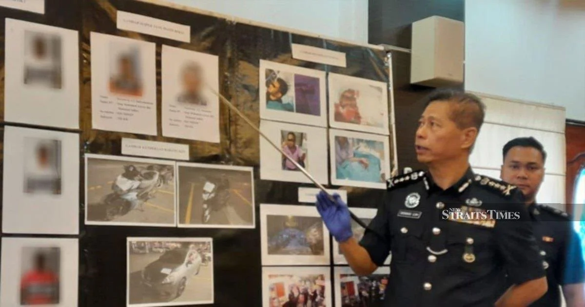 Six arrested following parang assault at Jelutong temple