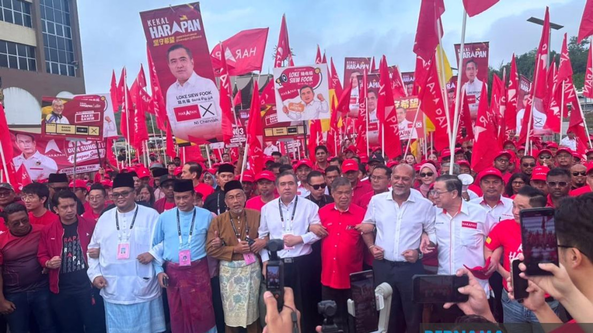 Pakatan Harapan Leaders Rally Behind Candidates as Negeri Sembilan State Election Campaign Begins