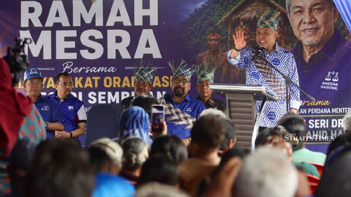 Zahid Backs Creation of Dedicated Orang Asli Liaison Post in Negri Sembilan