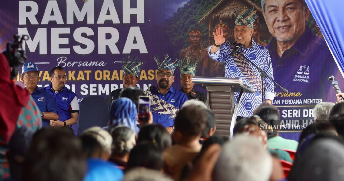 Zahid Backs Creation of Dedicated Orang Asli Liaison Post in Negri Sembilan