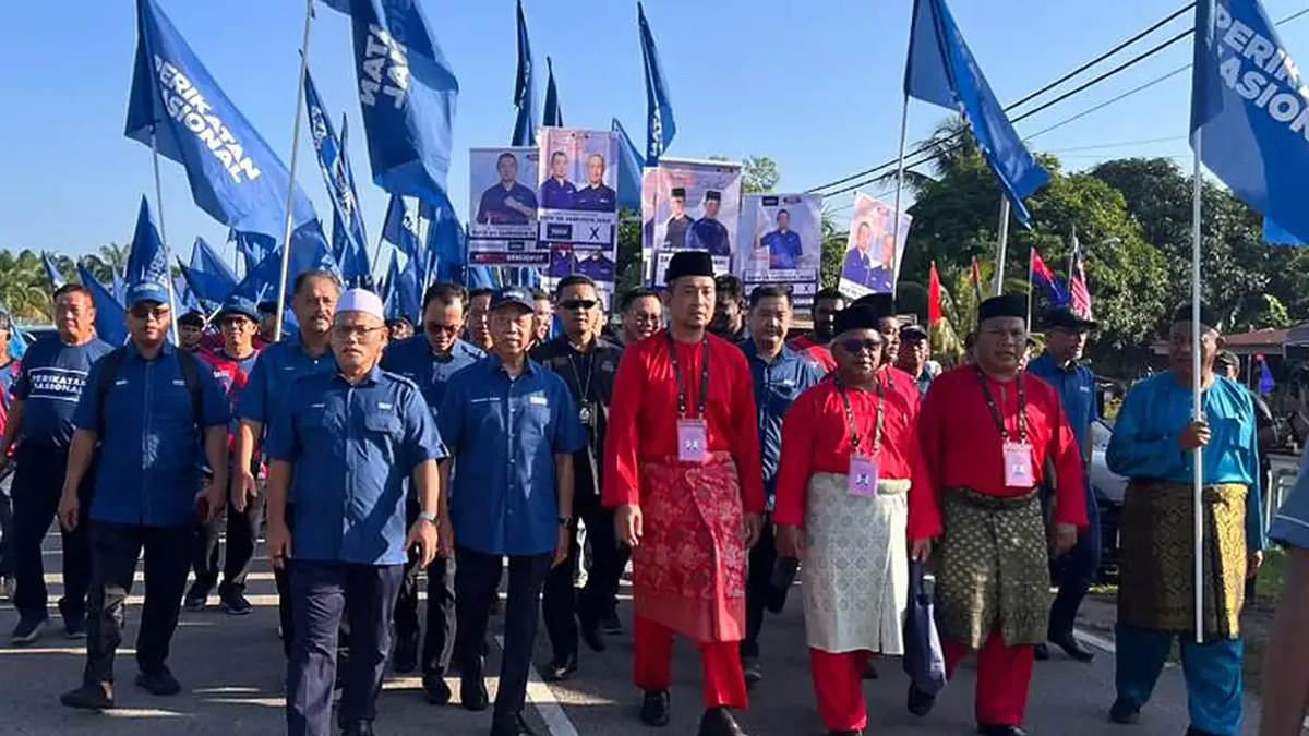 Muhyiddin Leads Show of Strength as Perikatan Nasional Rallies Behind Bukit Kepong Candidate