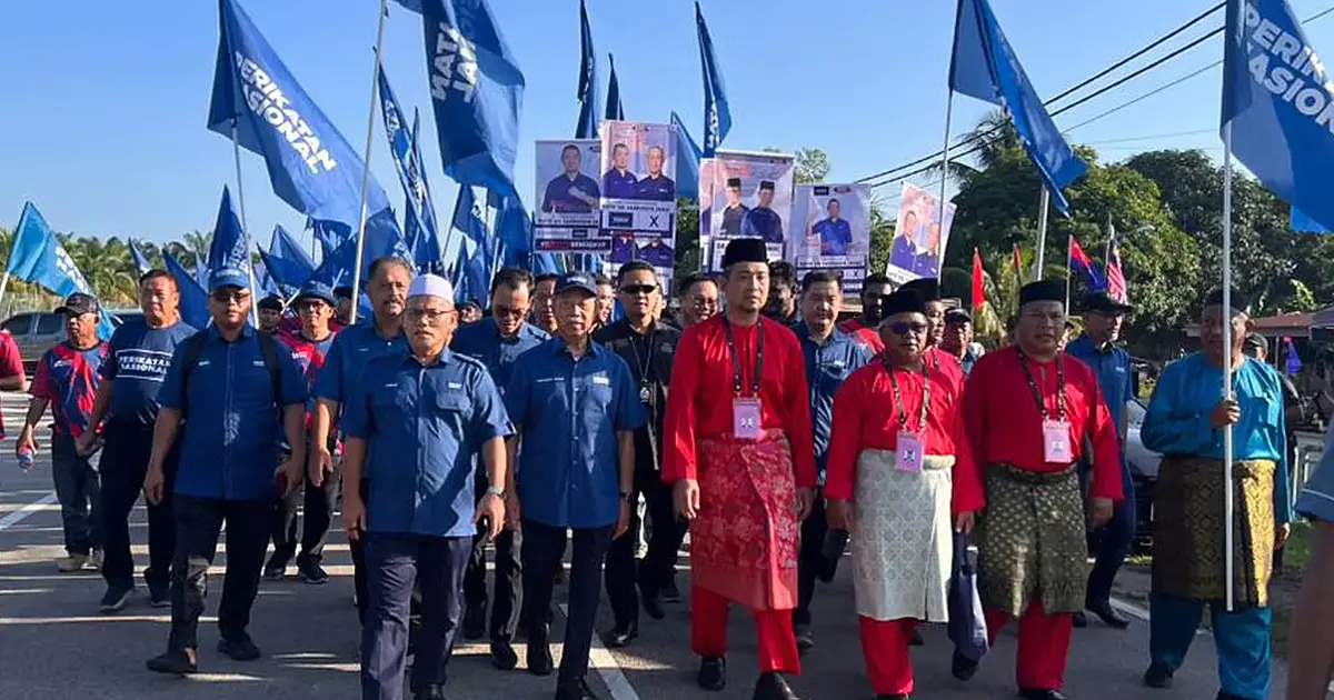 Muhyiddin Leads Show of Strength as Perikatan Nasional Rallies Behind Bukit Kepong Candidate