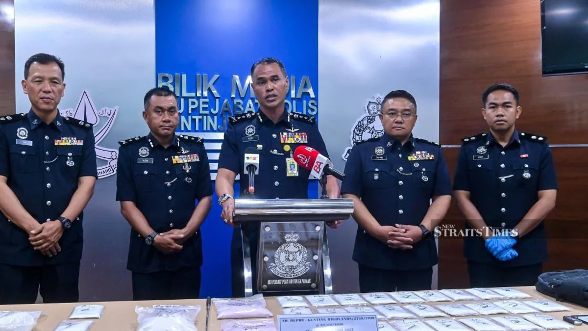 Pahang's Three-Day Drug Crackdown Nets 333 Arrests, Seizes Assets Worth RM500,000