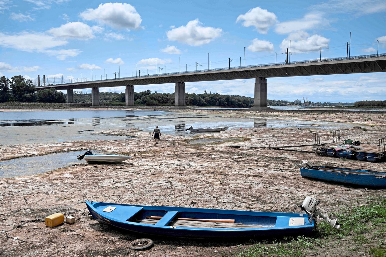Danube drought reaches crisis point as Europe grapples with record low water levels