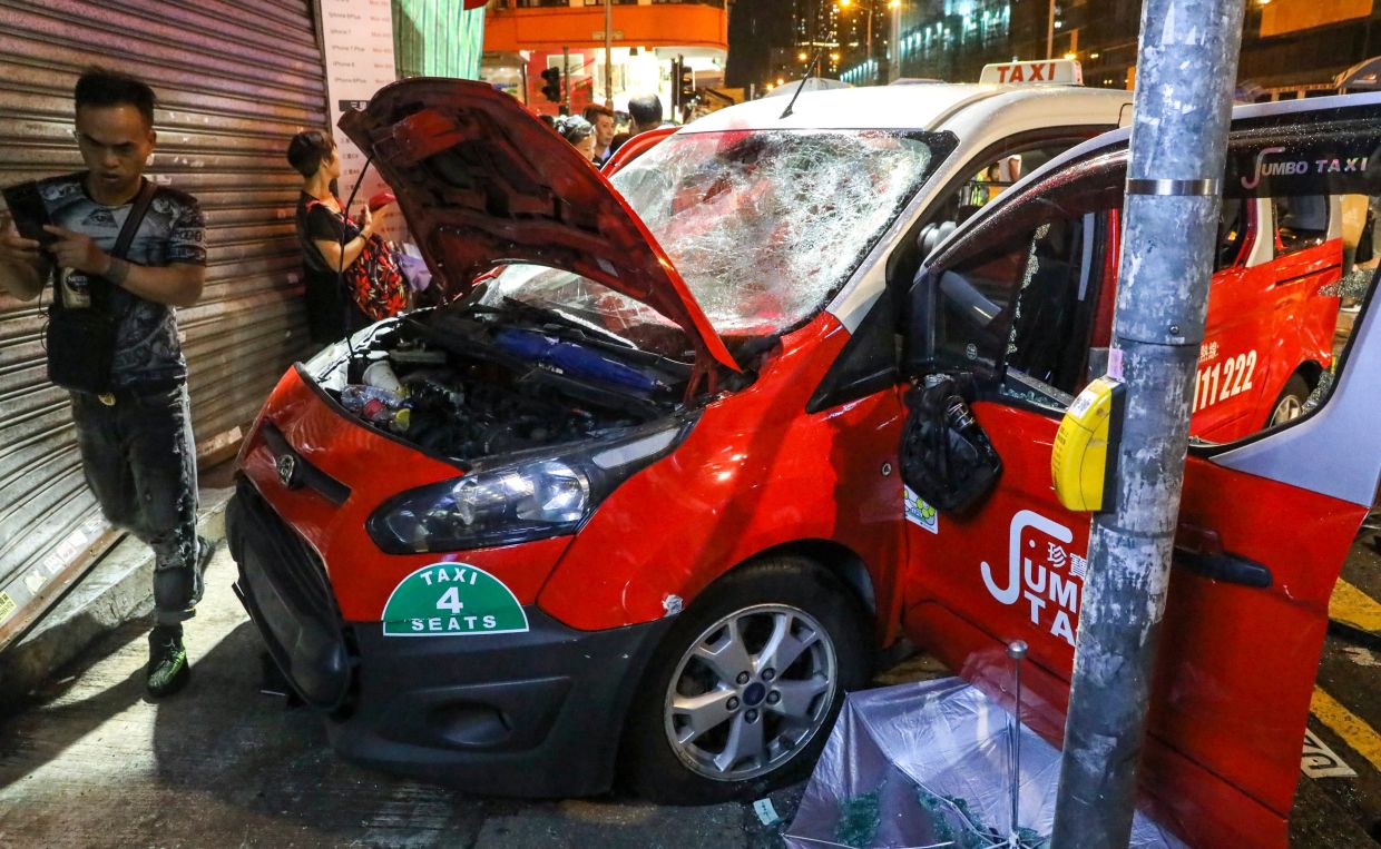 Hong Kong Woman Seeks HK$8.4 Million Over Taxi Injury During 2019 Protest