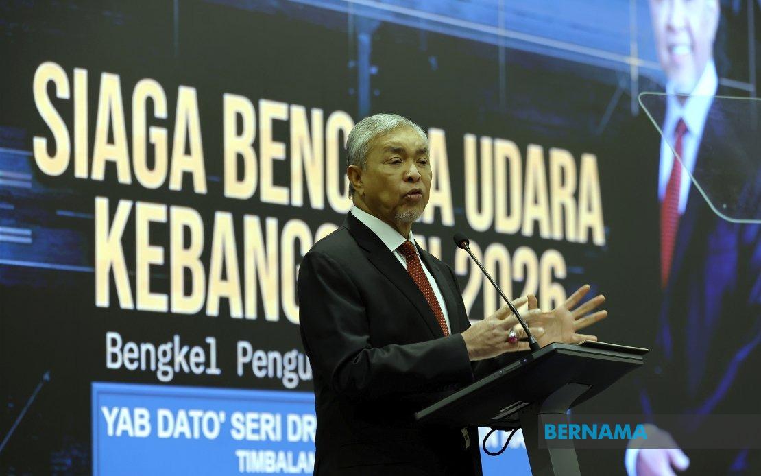 Malaysia Must Build Unified Air Disaster Response System, Says Ahmad Zahid