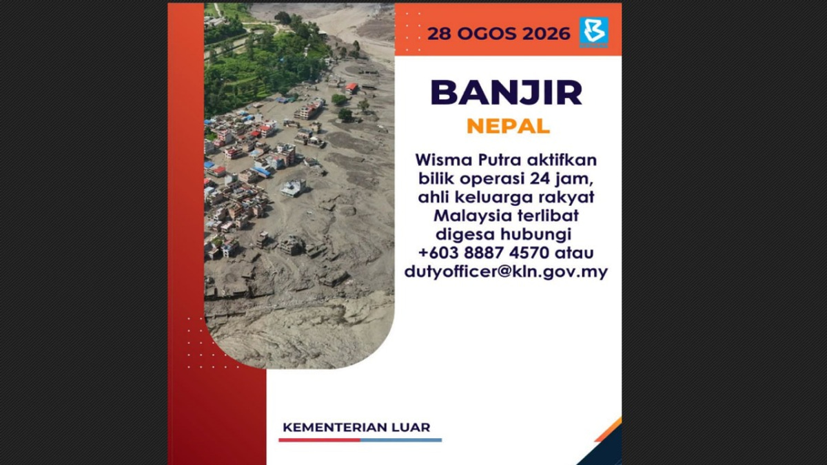 57 Malaysians Unaccounted for in Nepal Floods as Wisma Putra Activates Emergency Operations