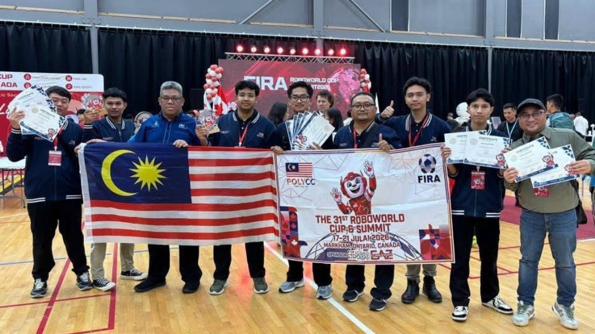 Malaysia's POLYCC Teams Shine at International Robotics Competition with 14-Medal Haul