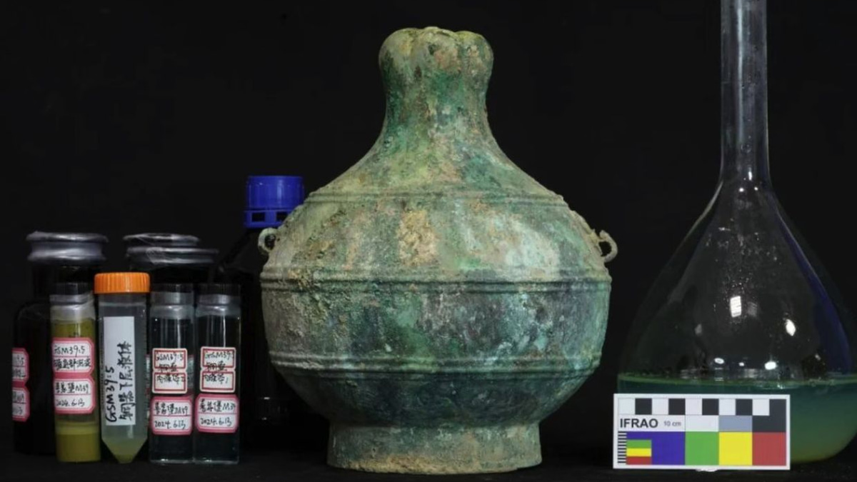 Ancient Wine Found Near Great Wall Reveals Qin Dynasty Brewing Mastery