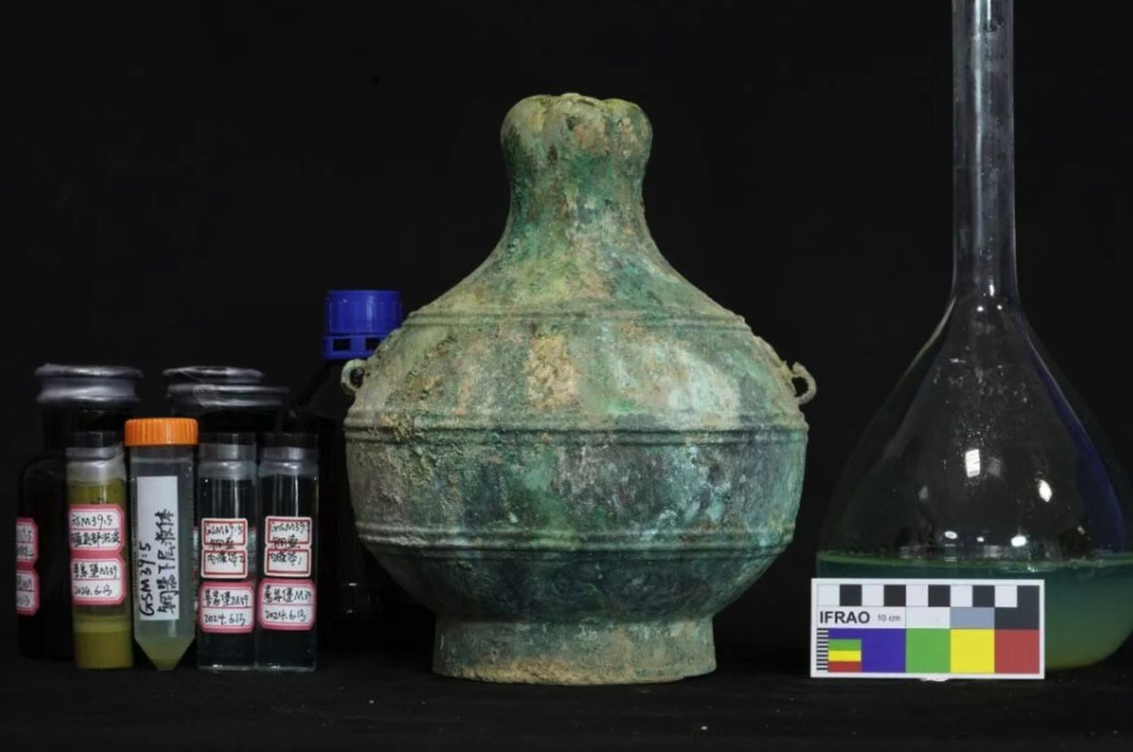Ancient Wine Found Near Great Wall Reveals Qin Dynasty Brewing Mastery