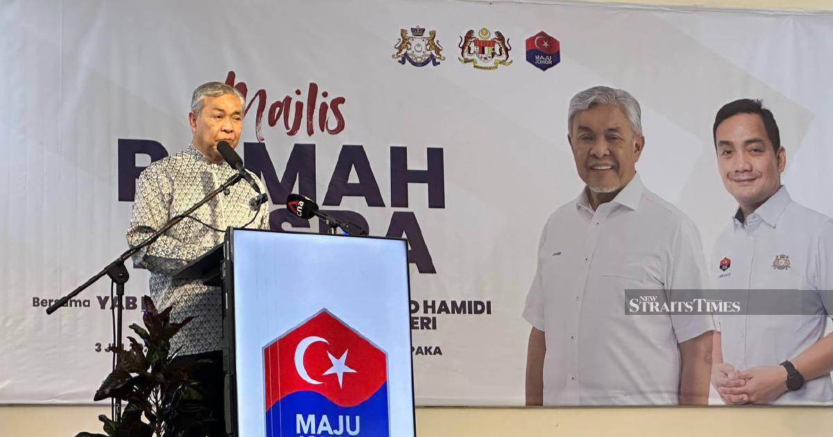 Zahid calls for truce on past grievances as unity coalition focuses on Johor campaign