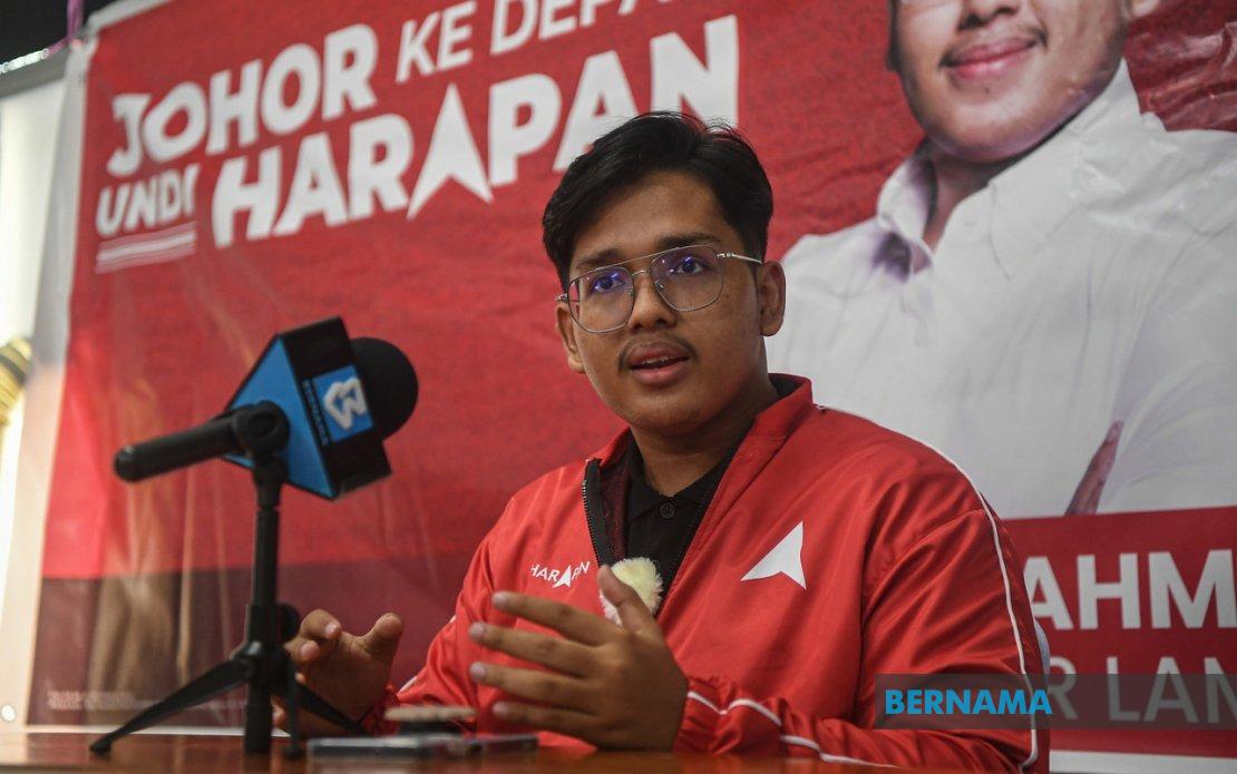 Danish Hossman Promises Investment and Jobs for Johor Lama in State Election Push