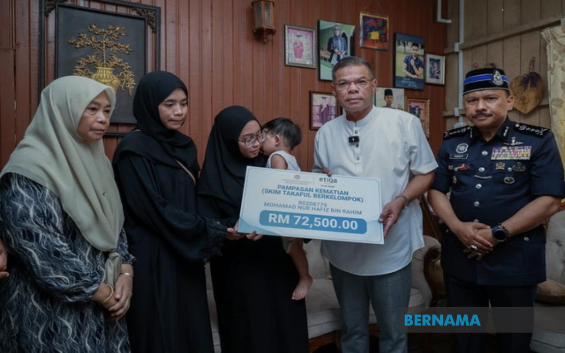 PDRM Fast-Tracks Welfare Support for Families of Sabah Electric Shock Victims